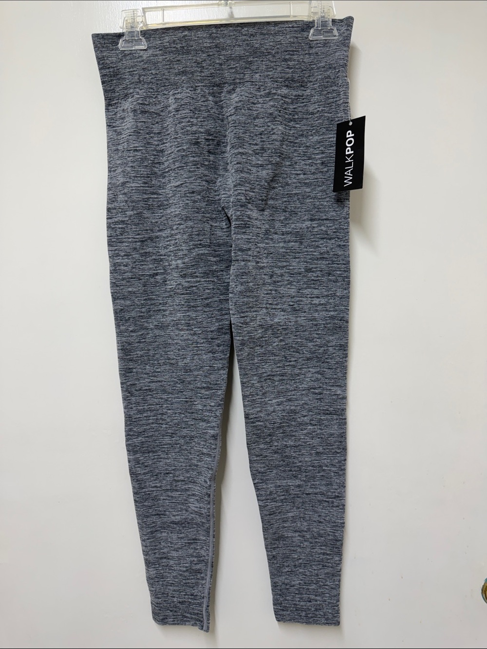 Women's Grey Heather High-Waist Leggings